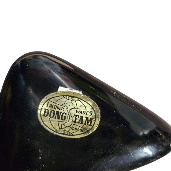 Vintage Handpainted Koi Paper Weight Laquered. - Picture 5 of 5